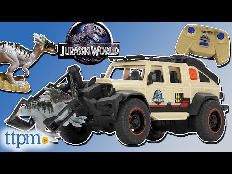 MATCHBOX JURASSIC WORLD DOMINION! Jeep Gladiator RC from Mattel Review!