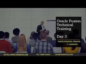 Oracle Fusion Technical Training Demo Day 3 | Oracle Fusion HCM Technical Training| Fusion Technical