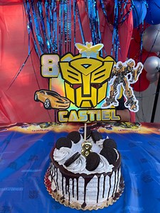 Personalized Bumblebee Transformers Cake Topper - Etsy Canada