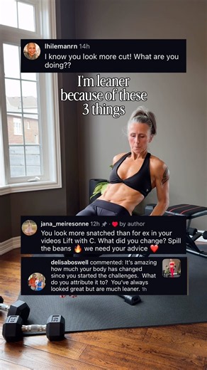 Leaner at 53 from these 5 things #strengthtraining #fatloss