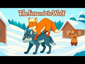 Ukrainian folk tales in English - The Fox and the Wolf Cartoon