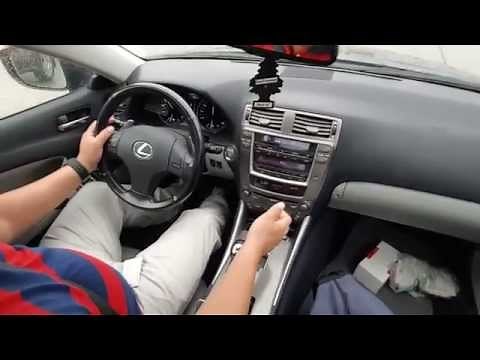 How to DRIVE with PADDLES Shifter Tutorial - Lexus is250