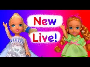 Elsa and Anna toddlers fixing Badly Customized LPS