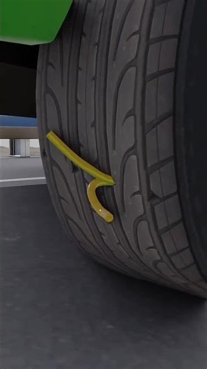 Don't Go to the Garage! Repair Your Flat Tire in 2 Minutes #TireRepair #DIYCarRepair