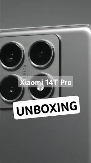 Xiaomi 14T Pro Titan Gray Unboxing