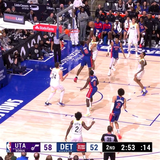 High-flying highlights 💥💥 The 2024-25 NBA season is at the midway point! We look back at some of the best rim-rocking slams from the first half of the year 🍿 | NBA