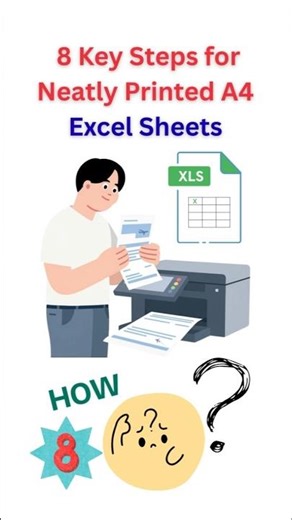 8 Key Steps for Neatly Printed A4 Excel Sheets