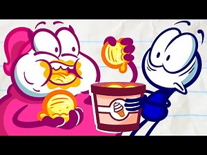 Pencilmate Gets His Just Desserts! -In- "Ice Creamed" | Animated Short Films | Pencilmation