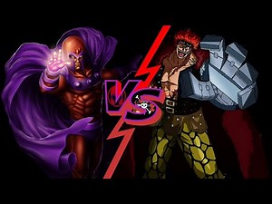 [Magnet Fight] Magneto VS Eustass Kid (Marvel VS One Piece)
