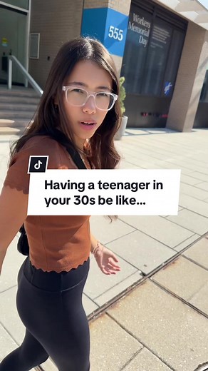 Trying to stay cool with your 14-year-old daughter isn’t easy but here I am doing my best… #weallfam #teenmom #tiktok
