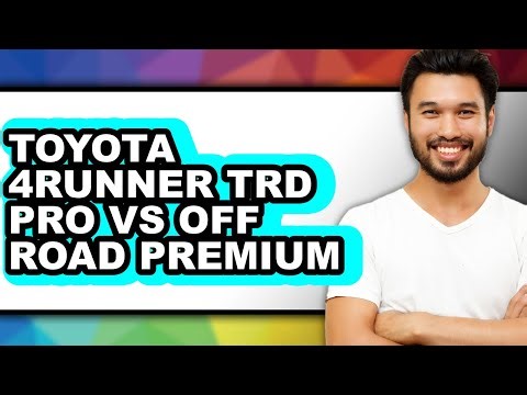 Toyota 4Runner TRD Pro vs Off Road Premium - Which is Better?