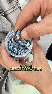 72K views · 480 reactions | STOP RATTLES & LOOSE PARTS. ️ Replace rusted or broken clips instantly. These U-Type Metal Fasteners provide a secure, vibration-free hold for bumpers, dashboards, and fairings. Universal fit for cars and bikes. SECURE YOUR RIDE!  https://quickmechtools.com/products/u-type-metal-screw-clips-car-motorcycle-fastener-set #quickmechtools #fyp #AutoRepair #MotorcycleMaintenance #CarClips #Restoration | Quickmechtools | Facebook