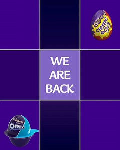 492K views · 627 reactions | We’re back! Do you prefer a gooey Cadbury Creme Egg or to Peel. Pop. Eat a Cadbury Oreo Easter Egg? | Cadbury Dairy Milk | Facebook