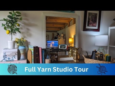 Help Me Name my Studio | Shed Turned Into A Yarn Studio Full Tour