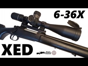 Discovery Optics XED Scope (6-36X Power) Hunting or ELR Target Rifle Scope