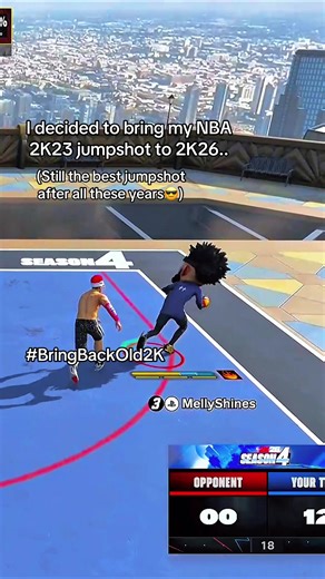 I decided to bring my NBA 2K23 Jumpshot to NBA 2k26😳 this is still the best jumpshot.👀😳😈🏆 #fyp #2k26#2kcommunity #old2k #2kjumpshot