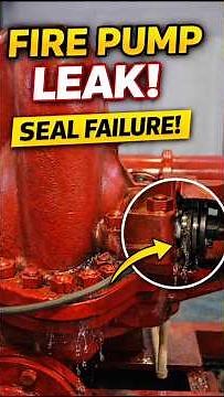 Fire Hydrant Pump Mechanical Seal Replacement | 150HP Fire Pump Repair | Step by Step