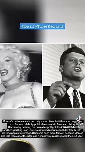 Daily Rewind: May 19, 1962 - Marilyn Monroe sings “Happy Birthday” to President John F. Kennedy