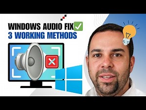 Fix Sound Not Working on Windows 10/11 | Audio Problem Solved (2026)
