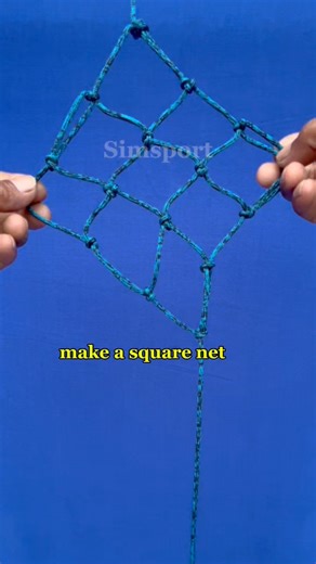 Square nets can be used for cargo nets, nets, soccer nets, etc. #squarenet | Nandang Safaat