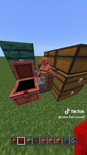 Easiest Automatic Copper Golem Sorter in Minecraft