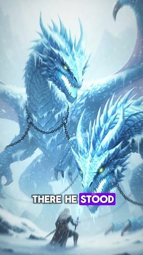 On the Edge of Death, Two Chained Dragons Saw a Figure in the Snow—And It Was Human | HFY