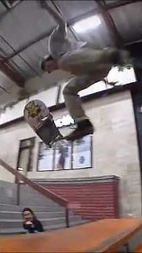 The longest Backside Flip ever done at the Berrics!! 🚀 ‪@ChrisJoslin‬ #berrics #skateboarding
