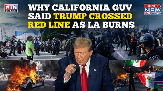 In downtown Los Angeles, demonstrations erupted following the arrests made by federal immigration officials throughout the city. A haze of smoke lingered in the atmosphere after protesters obstructed a key freeway, igniting self-driving vehicles in the chaos. As tensions escalated, law enforcement retaliated with tear gas, rubber bullets, and flash-bang grenades. In a move that has stirred discontent among local leaders and California Governor Gavin Newsom, President Donald Trump has dispatched 