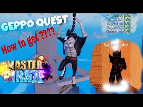 Master Pirate - How to get Geppo/Sky walk |UPDATE 2.5