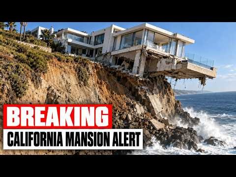 California’s $20M Mansions Are Sliding Toward the Ocean — And Insurance Won’t Cover It