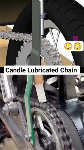 Candle Lubricated Chain Mechanism 😳| #solidworks | #viral | #shorts|#viralshorts |#gear|#autocad