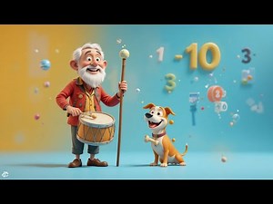 This Old Man Came | Classic Counting Nursery Rhyme for Kids | Animated Song