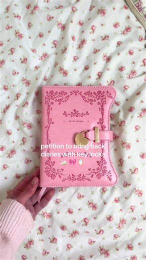 Bring Back Diary Locks for Aesthetic Journaling
