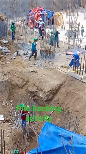 Pile hacking activity mga idol #subscribe #construction