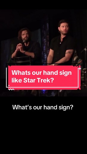 Star Trek Hand Sign Explained by Supernatural Stars