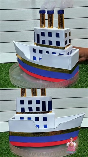 Crafted Assignments | School Project 🎨 | Water transport | Cruise ship model 🚢🌊 Save for school project ideas 📚 #SeaTransportation #Cruiseship #SchoolProjects #STEMLearning... | Instagram