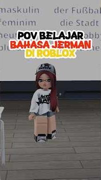 Belajar Bahasa Jerman🇩🇪 di Roblox! #roblox #jerman #germany #belajar #indonesia