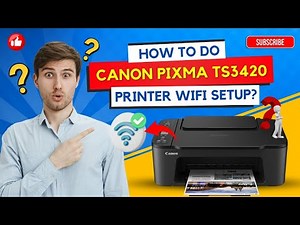 How to do Canon PIXMA TS3420 Printer WiFi Setup? | Printer Tales