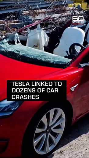 10K views · 27 reactions | Elon Musk and Tesla are facing serious questions after a damning investigation linked the company’s self-driving technology to dozens of crashes. See more from #60Mins on 9Now: https://nine.social/Hmw | 60 Minutes Australia | Facebook