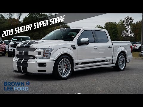 #1 of 1 2019 Shelby Super Snake F-150 755 Horsepower FOR SALE White Platinum with Black Stripes