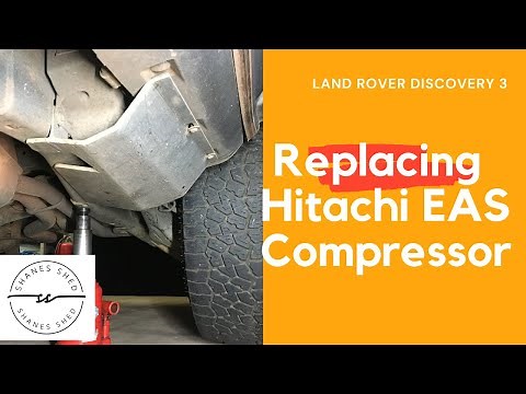LR3 Hitachi Style EAS compressor remove and install | Land Rover Discovery 3