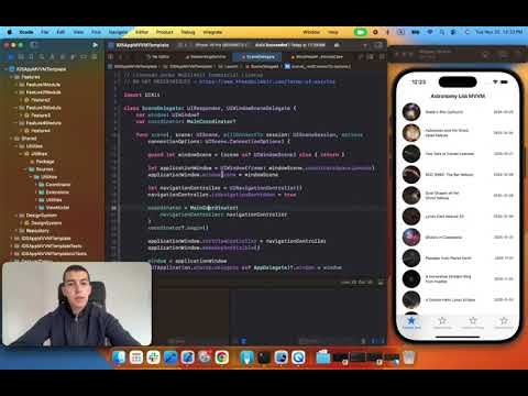MVVM + Clean Architecture iOS App Template | MobileKit Templates