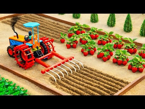 Top most Creative DIY Mini Plow Machine for Mini Farming | Science Project | HP Mini DIY Tractor