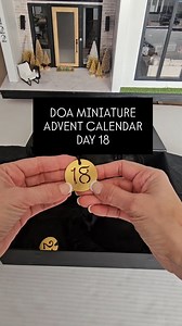 It's day 18 of our @dolls_of_anarchy miniature advent calendar! Today's mini made by Anna @little.house.of.lights ❤️ is absolutely and incredibly cute ❤️❤️ #miniatures #dollhouse #dollhouseminatures #adventcalendar | Simply Living Mini Designs