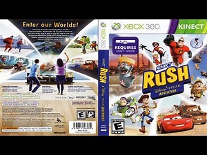 Rush: A Disney–Pixar Adventure (2012) - Full Gameplay | XBOX 360 | Kinect | UHD | 4K |