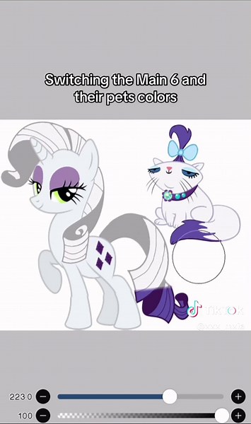Switching Colors of My Little Pony Pets