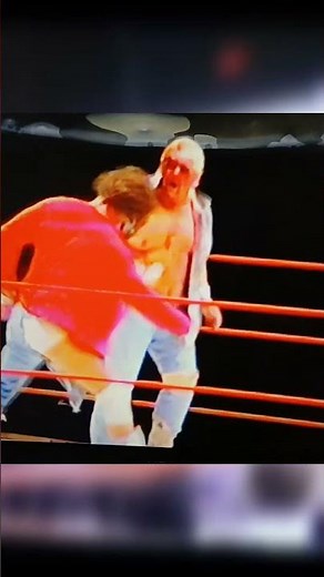 Terry Funk vs Dusty Rhodes Found footage rare Texas Death Match May 6th 89 #wwe #legend #terryfunk