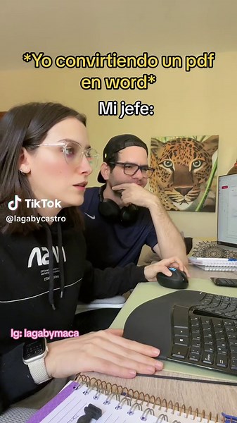 Cómo convertir PDF a Word: Humor en la oficina