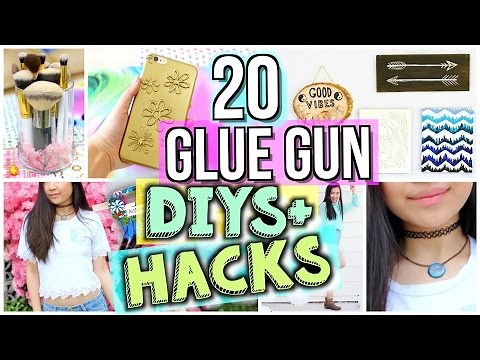 20 Ways to Use a Glue Gun! DIYs and Life Hacks | JENerationDIY