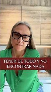 TENER DE TODO Y NO ENCONTRAR NADA